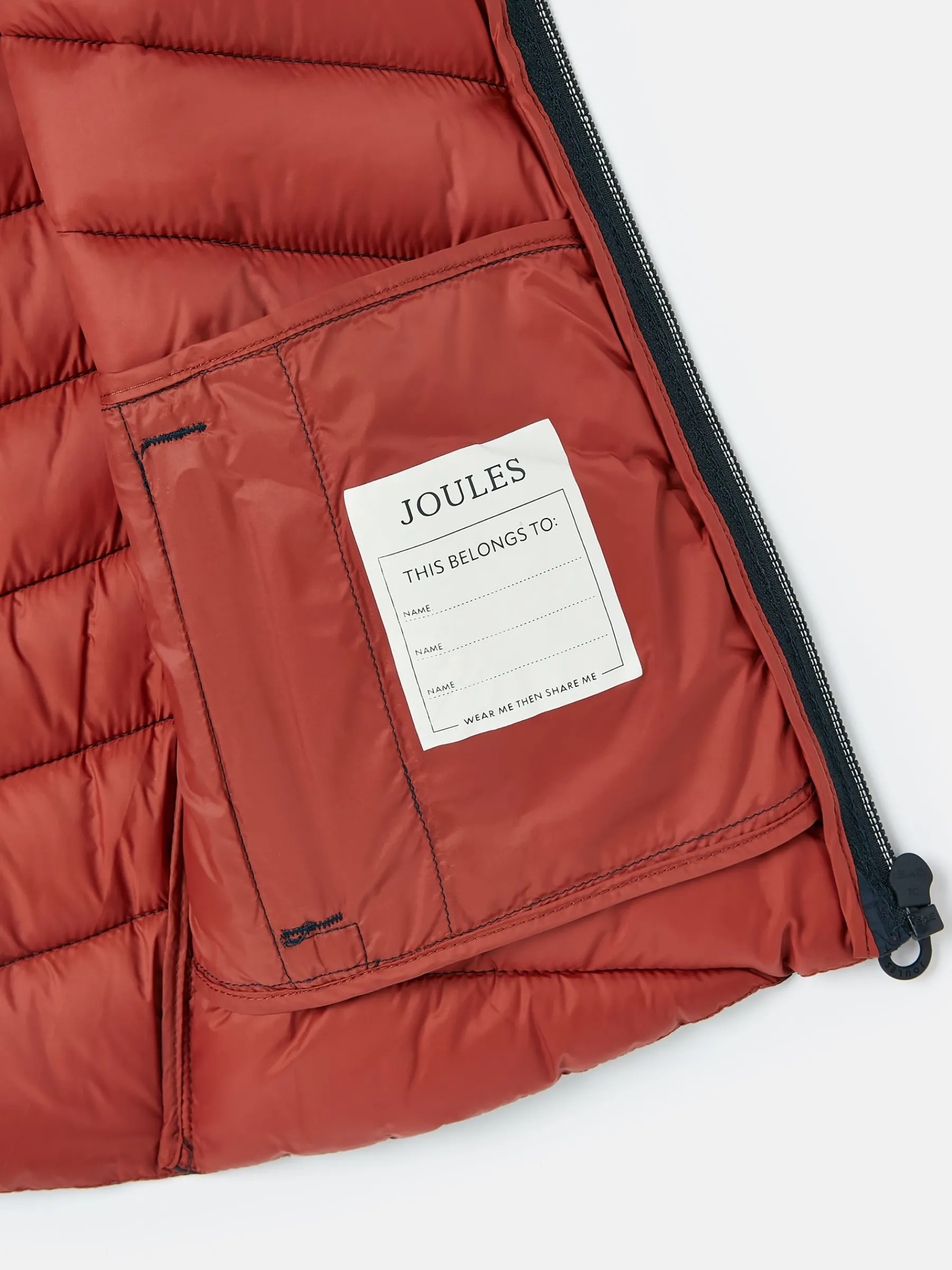 Kids' Crofton Navy Blue Showerproof Quilted Gilet<Joules Hot