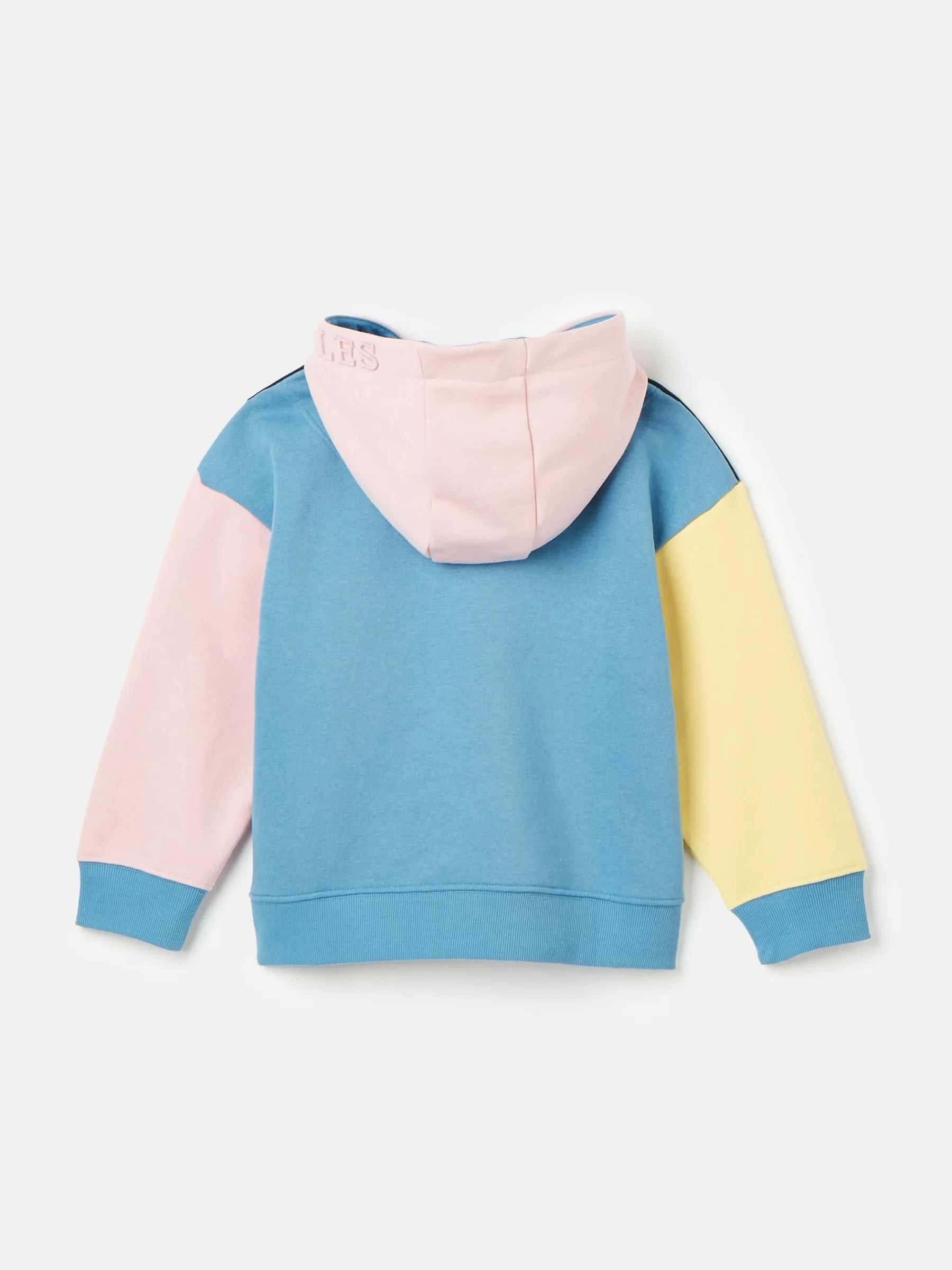 Kids' Parkside Colour Block Hoodie With Pocket<Joules Clearance
