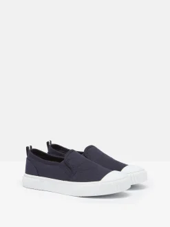 Kids' Peasy Slip On Plimsolls<Joules Outlet