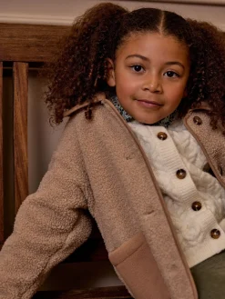 Kids' Sadie Borg Fleece Jacket<Joules New