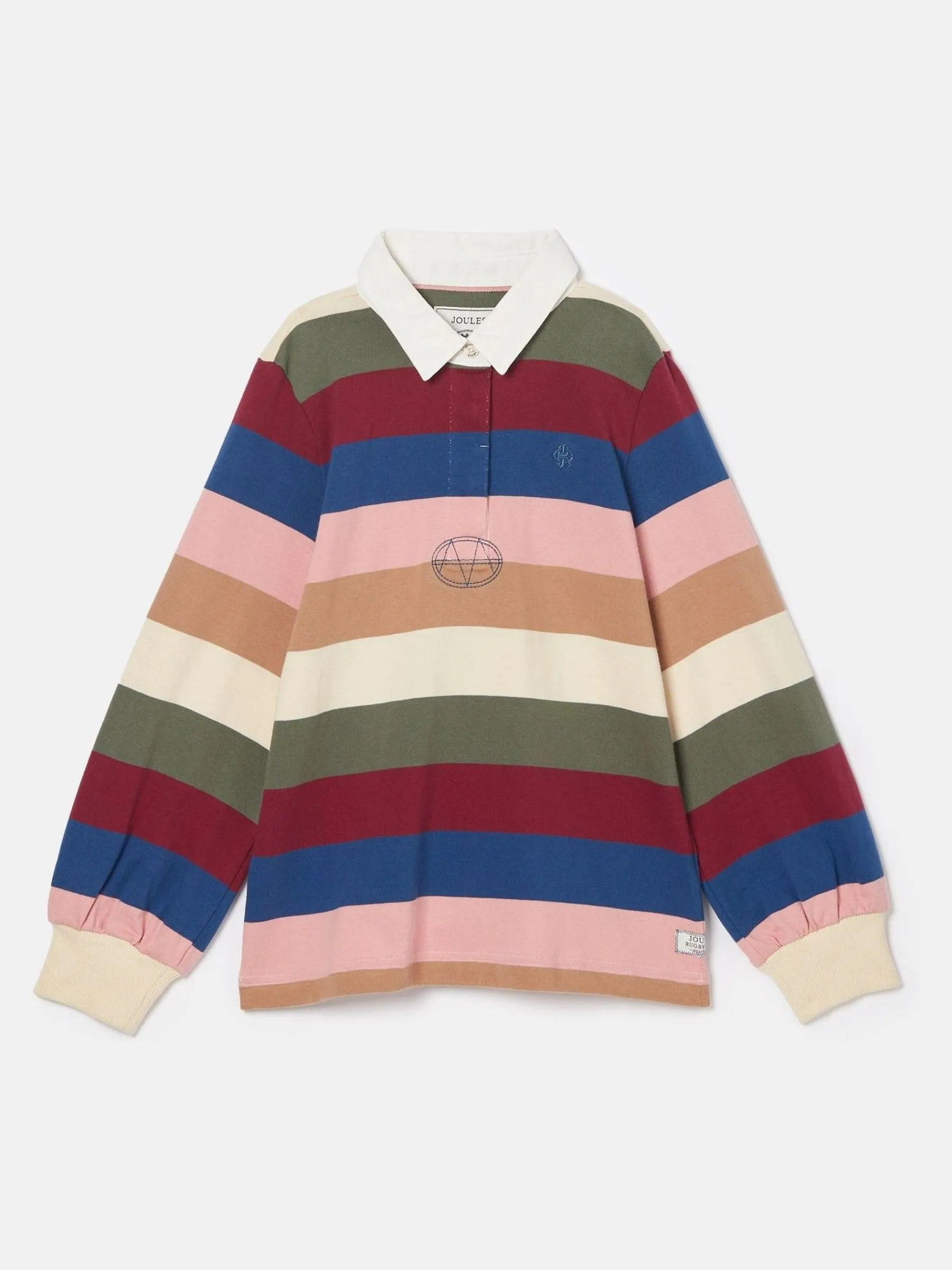Kids' Sammie Stripe Rugby Top<Joules Discount