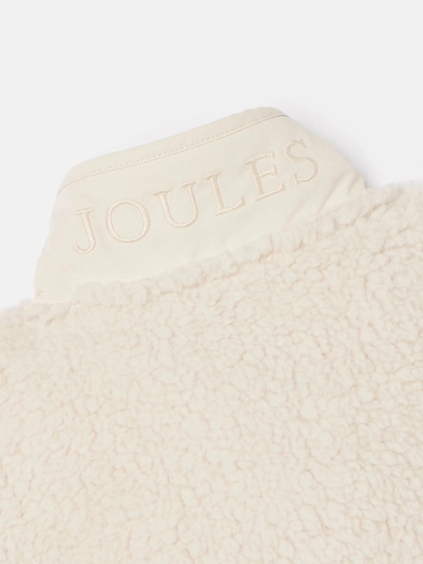 Kids' Tilly Half Zip Borg Fleece<Joules Outlet