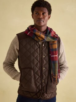 Langtree Red & Green Scarf<Joules Best