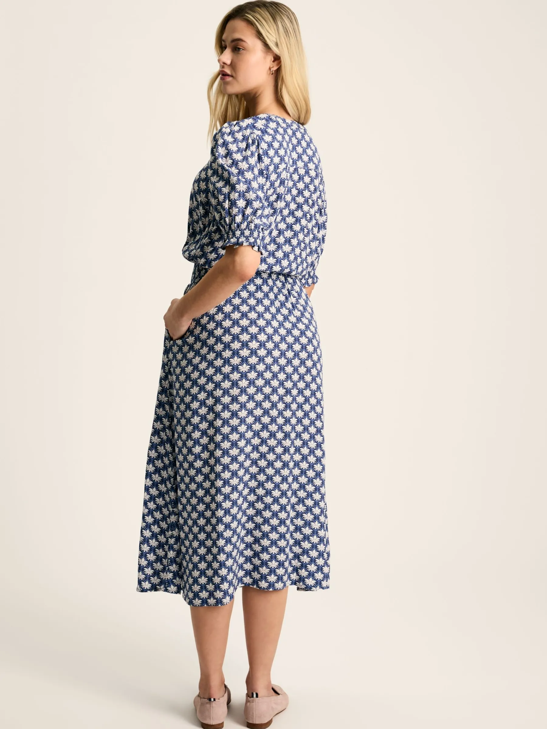 Laurie Viscose Midi Dress<Joules Sale