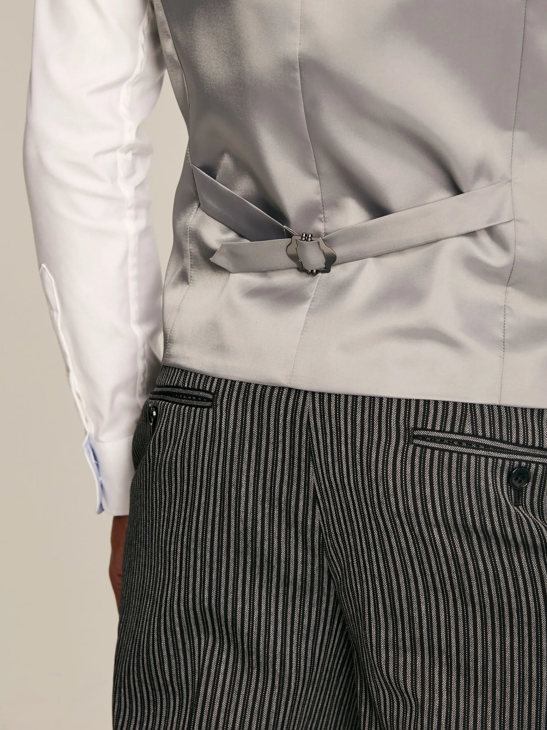 Light Blue Morning Suit Waistcoat<Joules