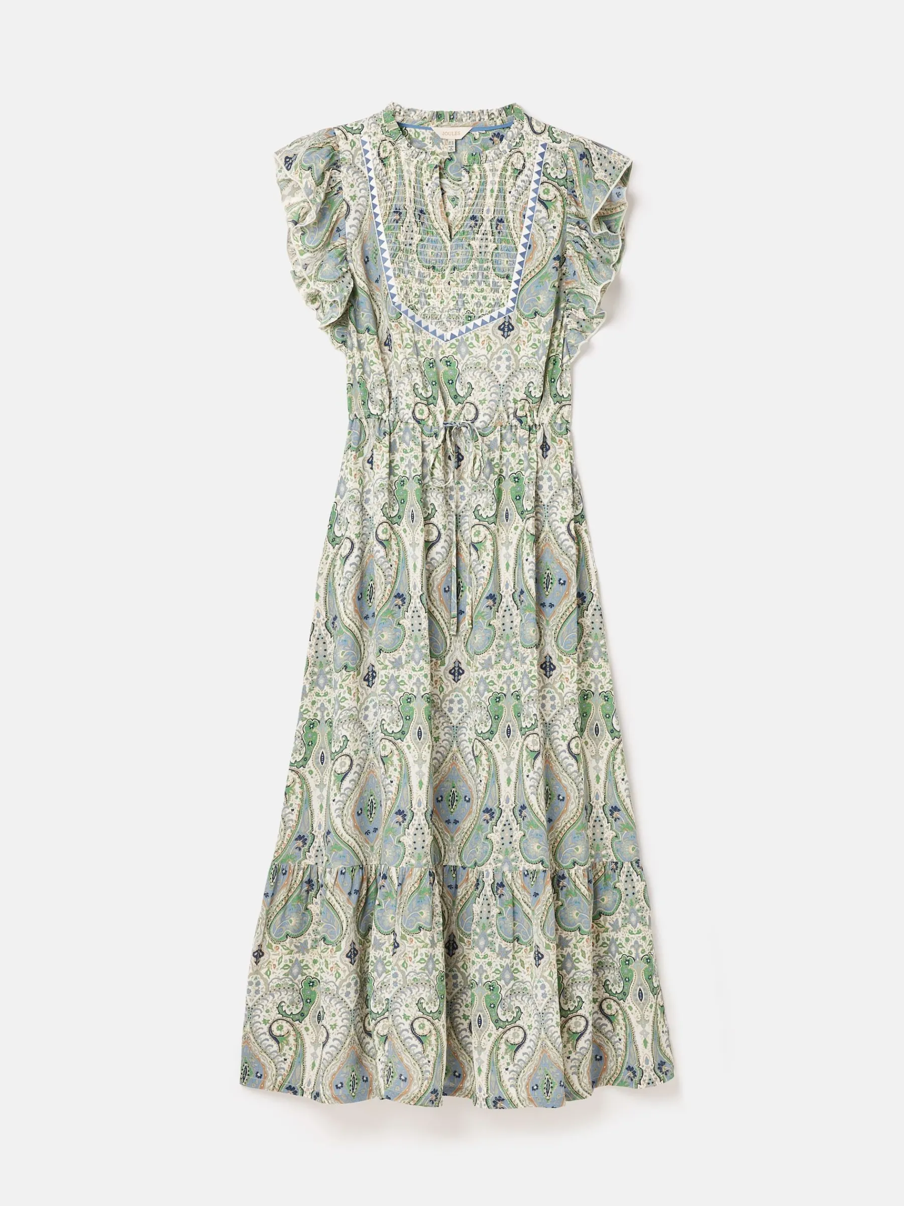 Lillia Tie Waist Tiered Dress<Joules Best