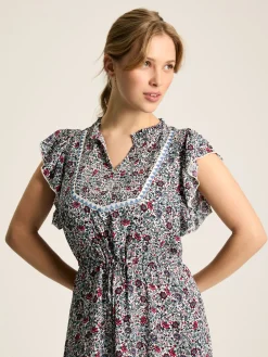 Lillia Tie Waist Tiered Dress<Joules Best