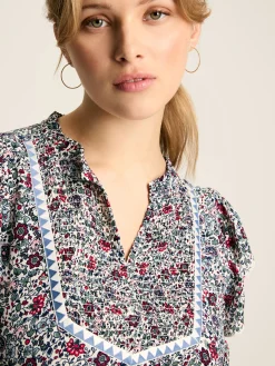 Lillia Tie Waist Tiered Dress<Joules Best