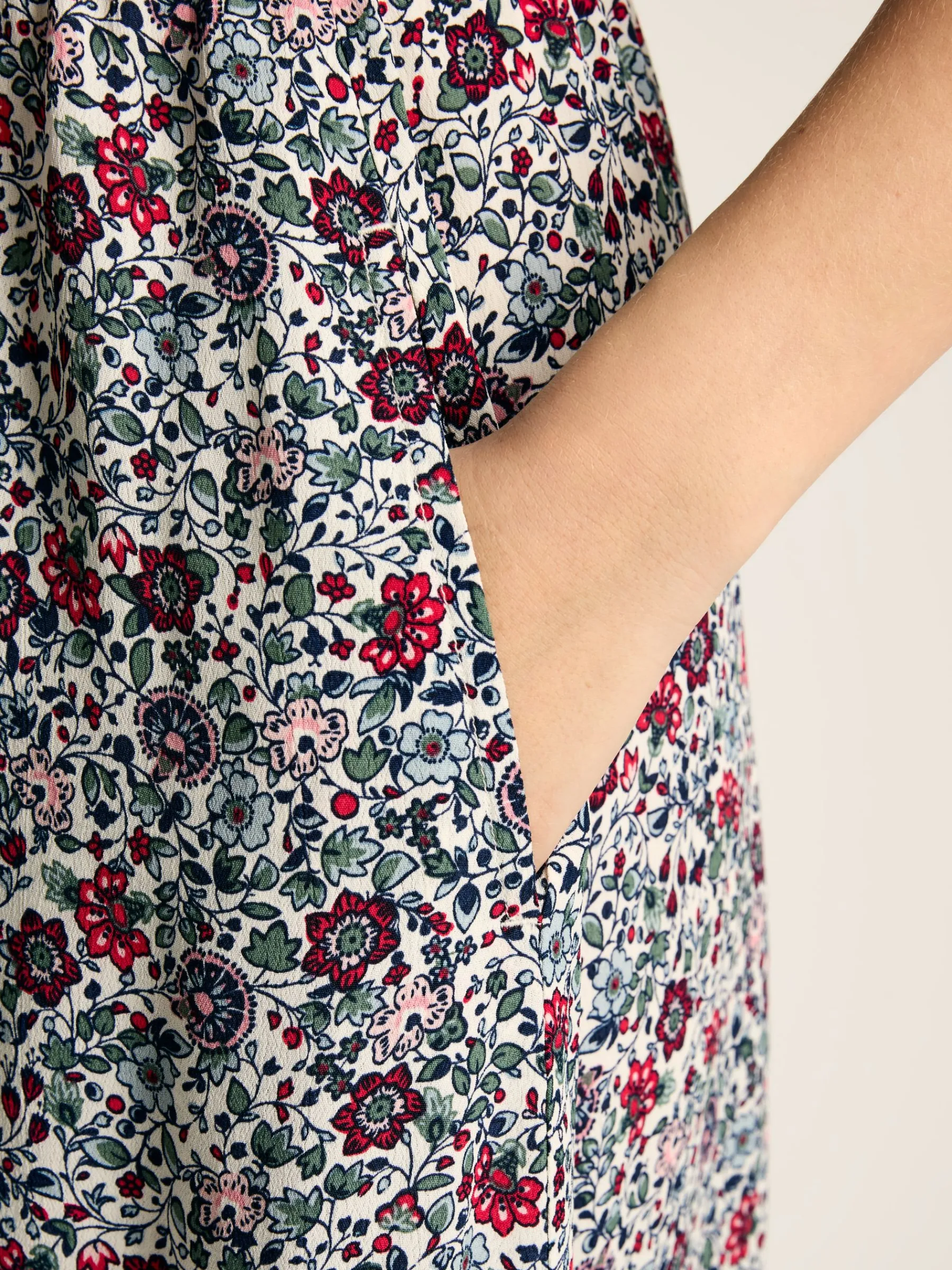 Lillia Tie Waist Tiered Dress<Joules Best