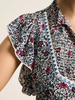 Lillia Tie Waist Tiered Dress<Joules Best