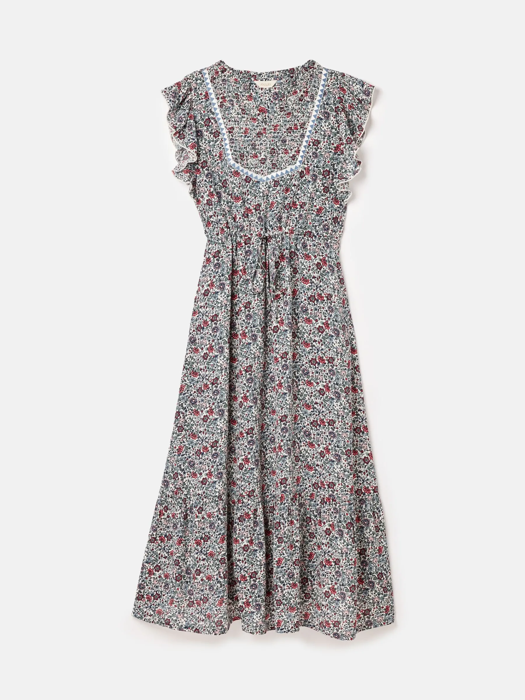 Lillia Tie Waist Tiered Dress<Joules Best