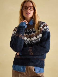 Lowry Fair Isle Jumper<Joules