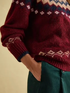 Lowry Fair Isle Jumper<Joules Hot