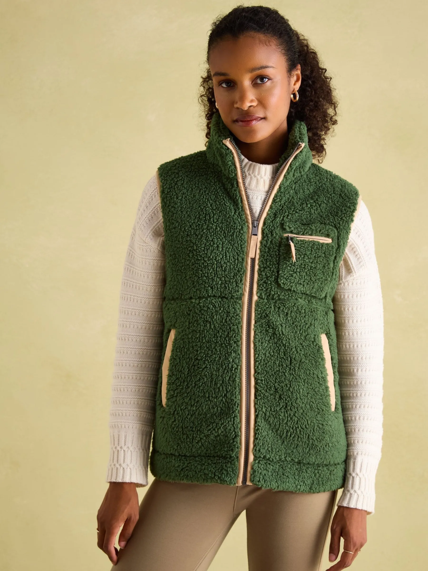 Mallory Fleece Gilet<Joules Hot