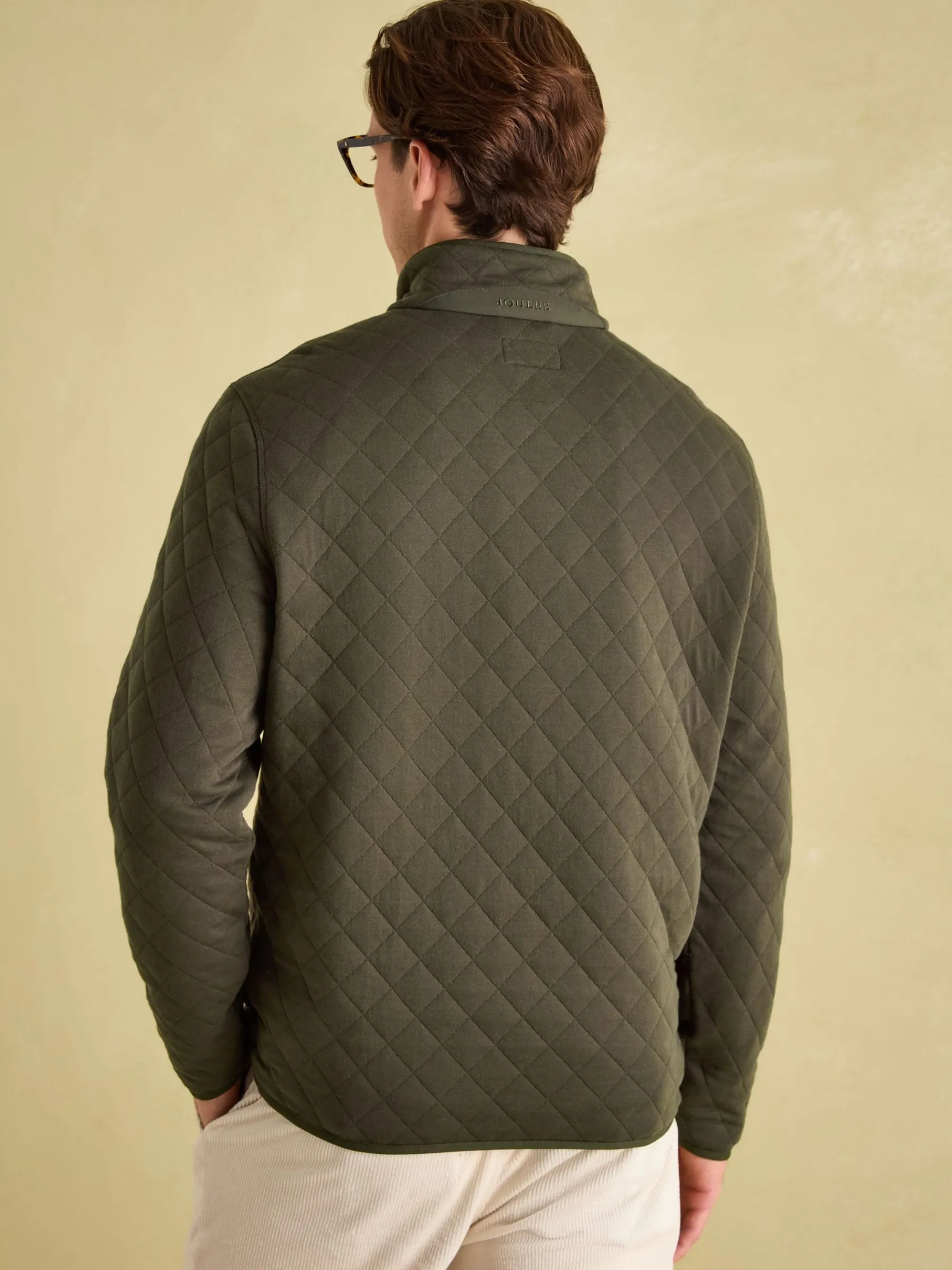Malton Quilted Jersey Pullover Sweatshirt<Joules Best
