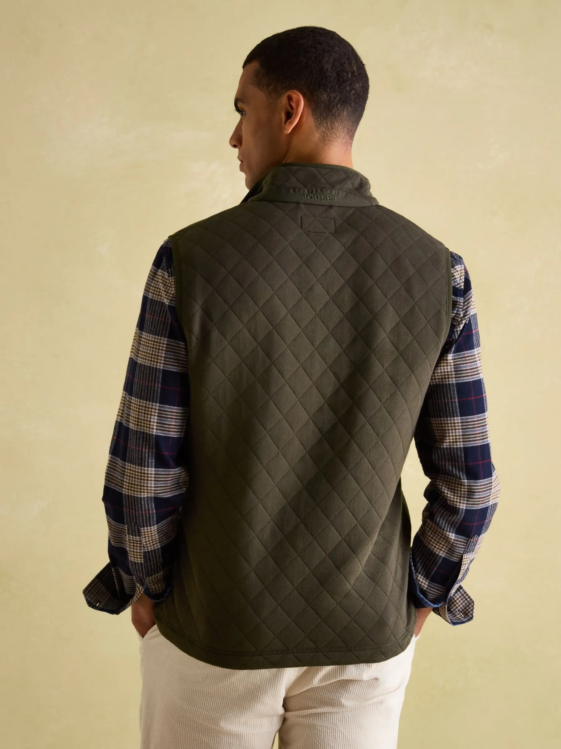 Malton Quilted Jersey Gilet<Joules New