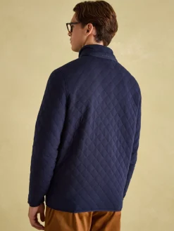 Malton Quilted Jersey Pullover Sweatshirt<Joules New