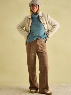 May Merino Wool Jumper with Detachable Roll Neck<Joules Best
