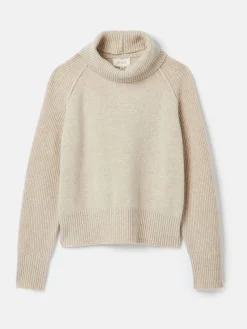 May Merino Wool Jumper with Detachable Roll Neck<Joules Online