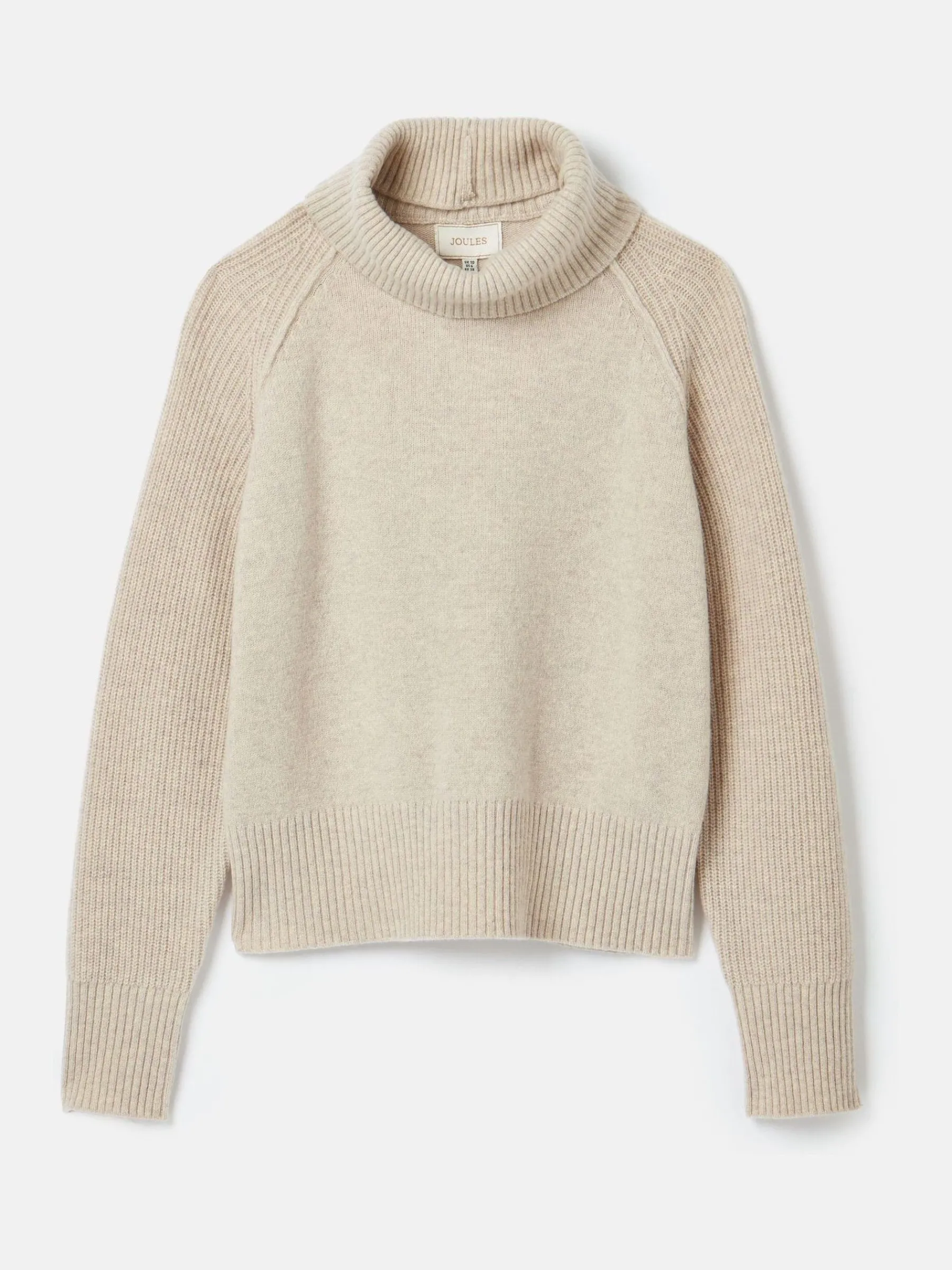 May Merino Wool Jumper with Detachable Roll Neck<Joules Online