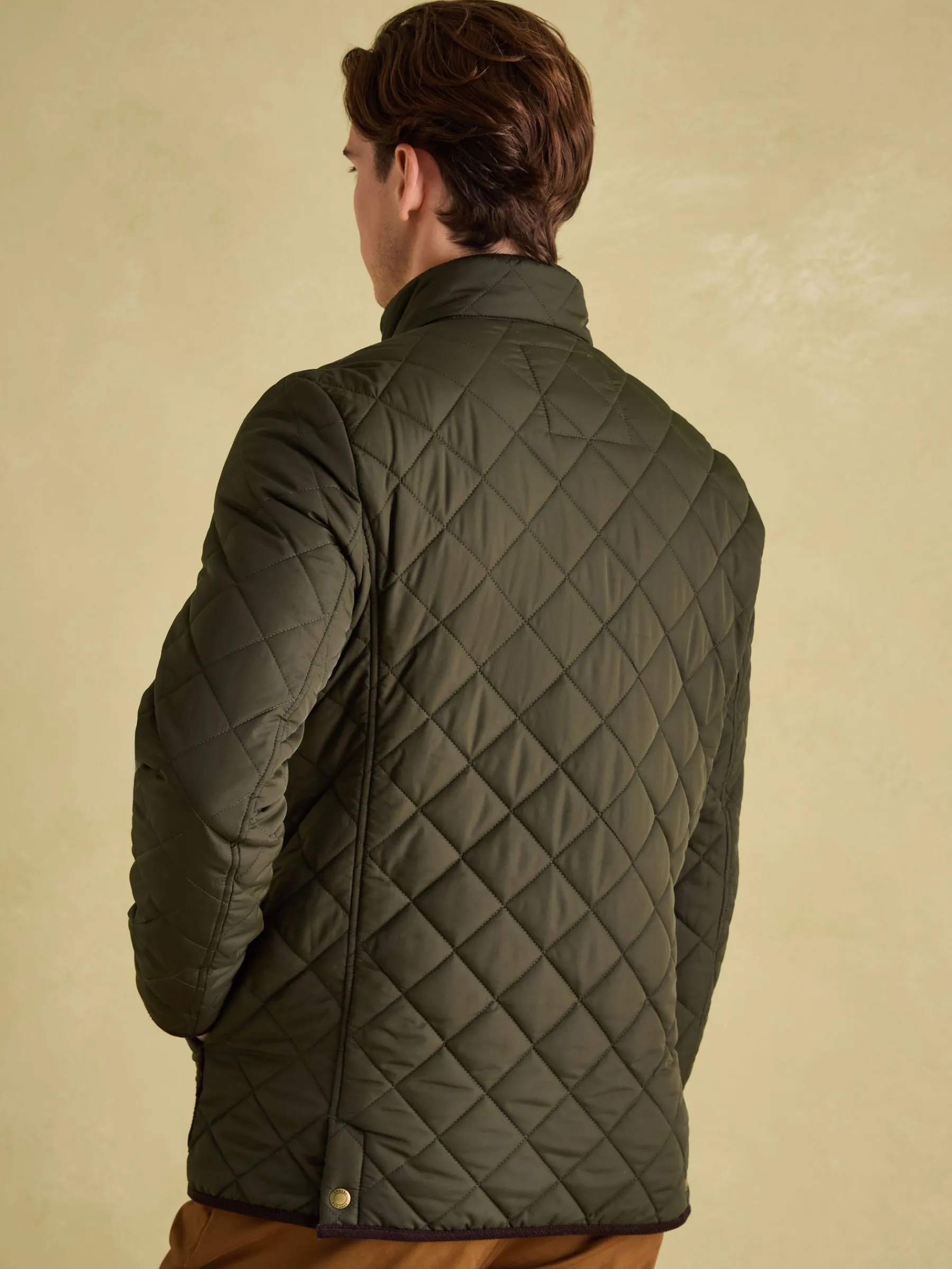 Maynard Diamond Quilted Jacket<Joules