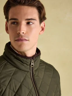 Maynard Diamond Quilted Jacket<Joules