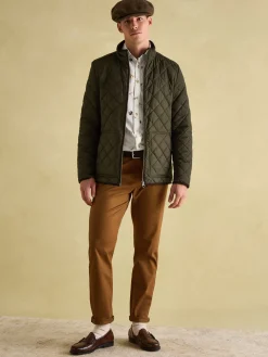 Maynard Diamond Quilted Jacket<Joules