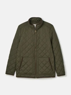 Maynard Diamond Quilted Jacket<Joules