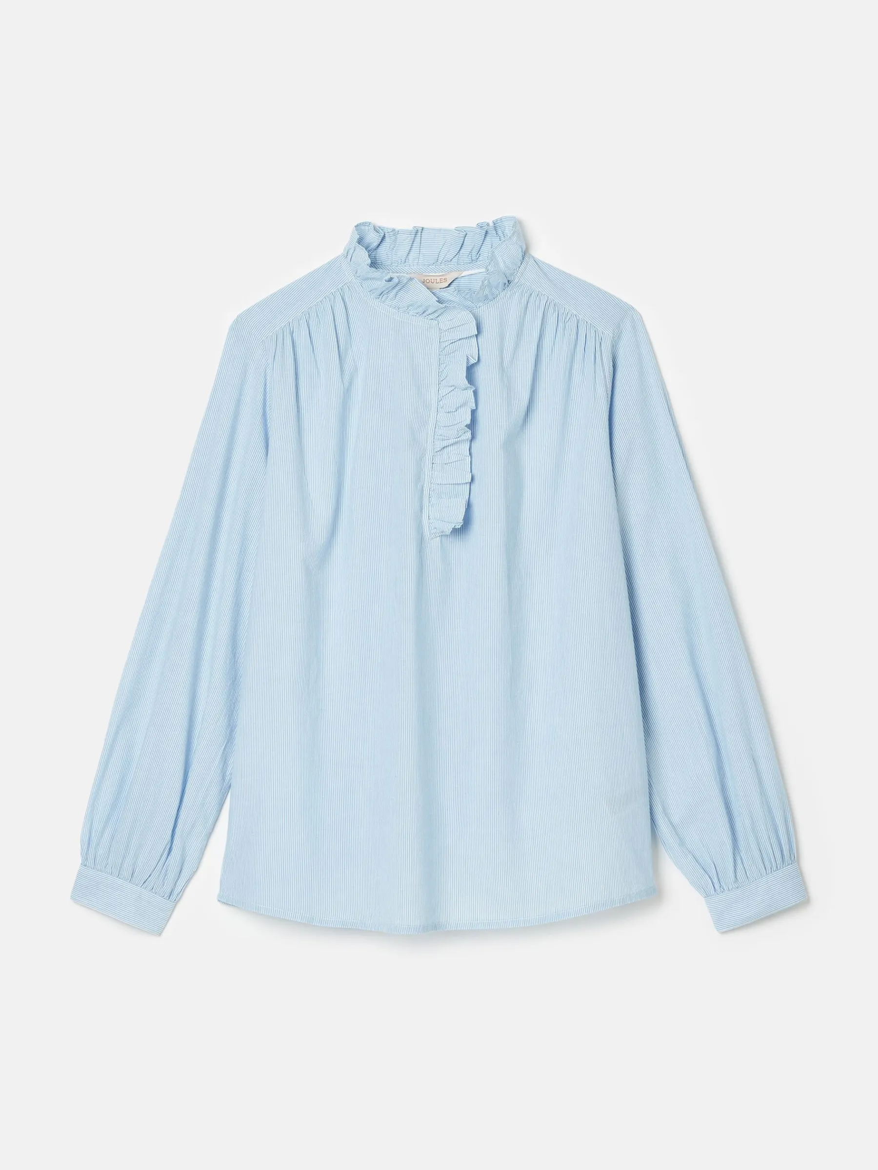 Melanie Cotton Ruffle Blouse<Joules Hot