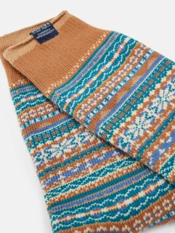 Men's Alby Fair Isle Socks (size 7-12)<Joules Hot
