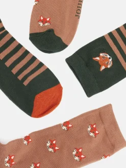 Men's Kingsbury 2 Pack Socks (size 7-12)<Joules Clearance
