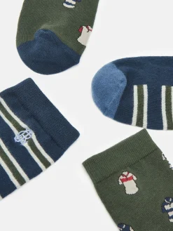 Men's Kingsbury 2 Pack Socks (size 7-12)<Joules Best