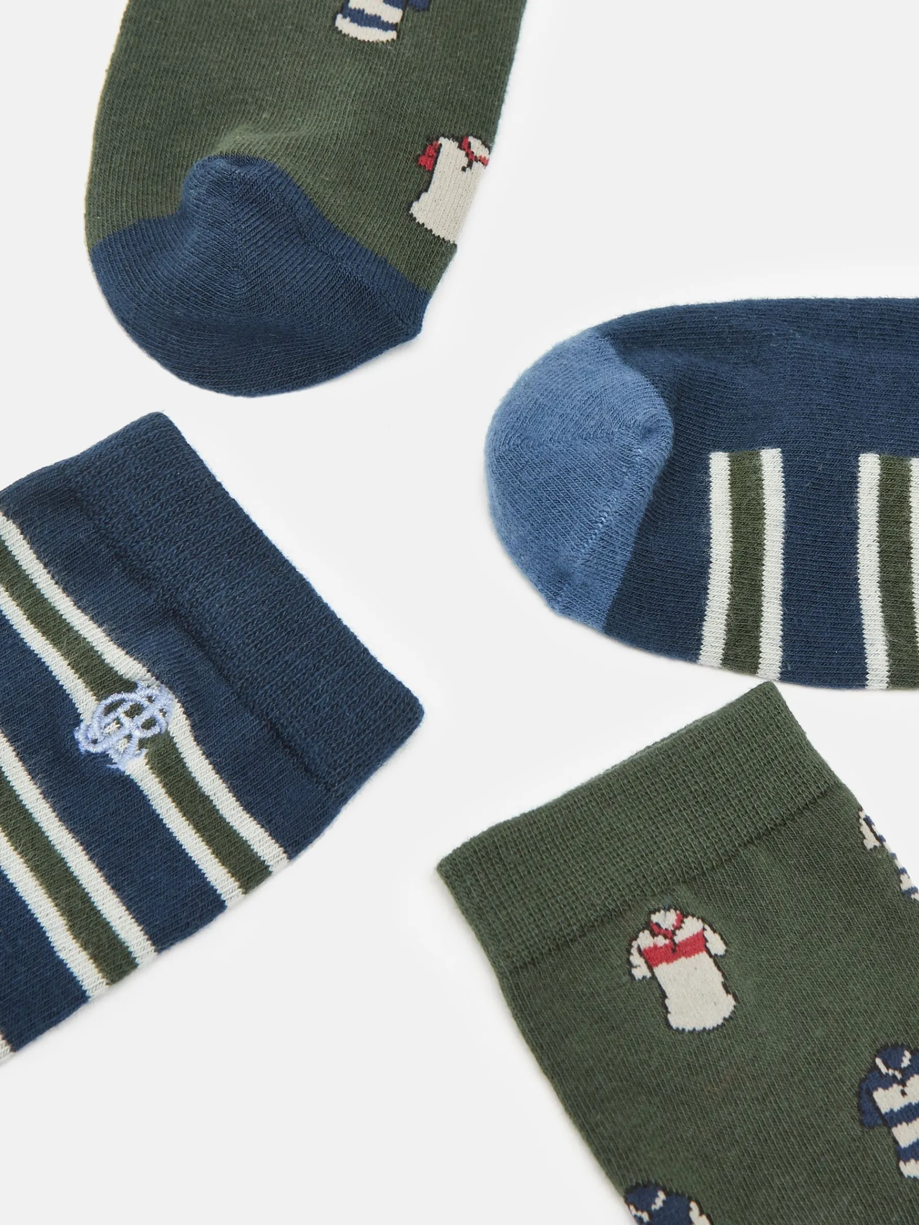 Men's Kingsbury 2 Pack Socks (size 7-12)<Joules Best