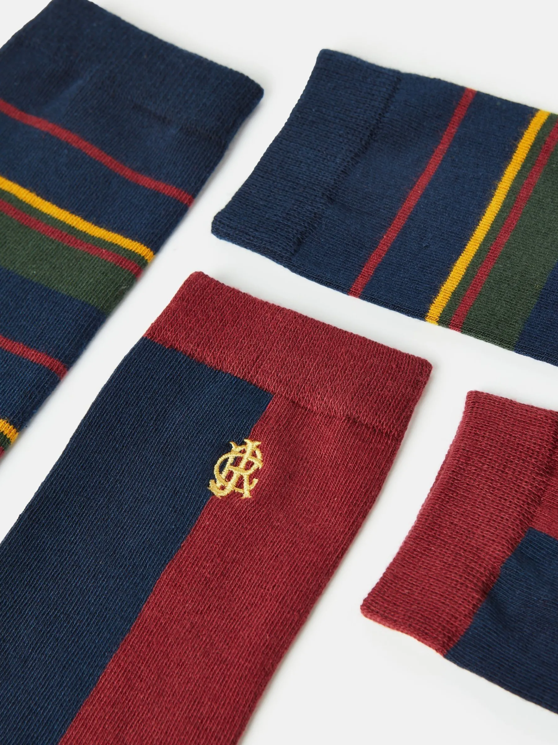 Men's Kingsbury 2 Pack Socks (size 7-12)<Joules New