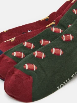 Men's Kingsbury 2 Pack Socks (size 7-12)<Joules Discount