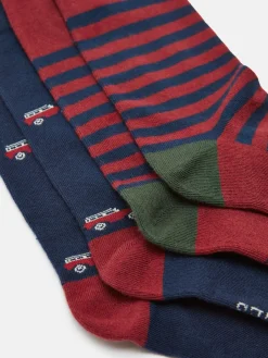 Men's Kingsbury 2 Pack Socks (size 7-12)<Joules Discount