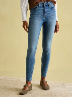 Mid Blue Skinny Fit Jeans<Joules New