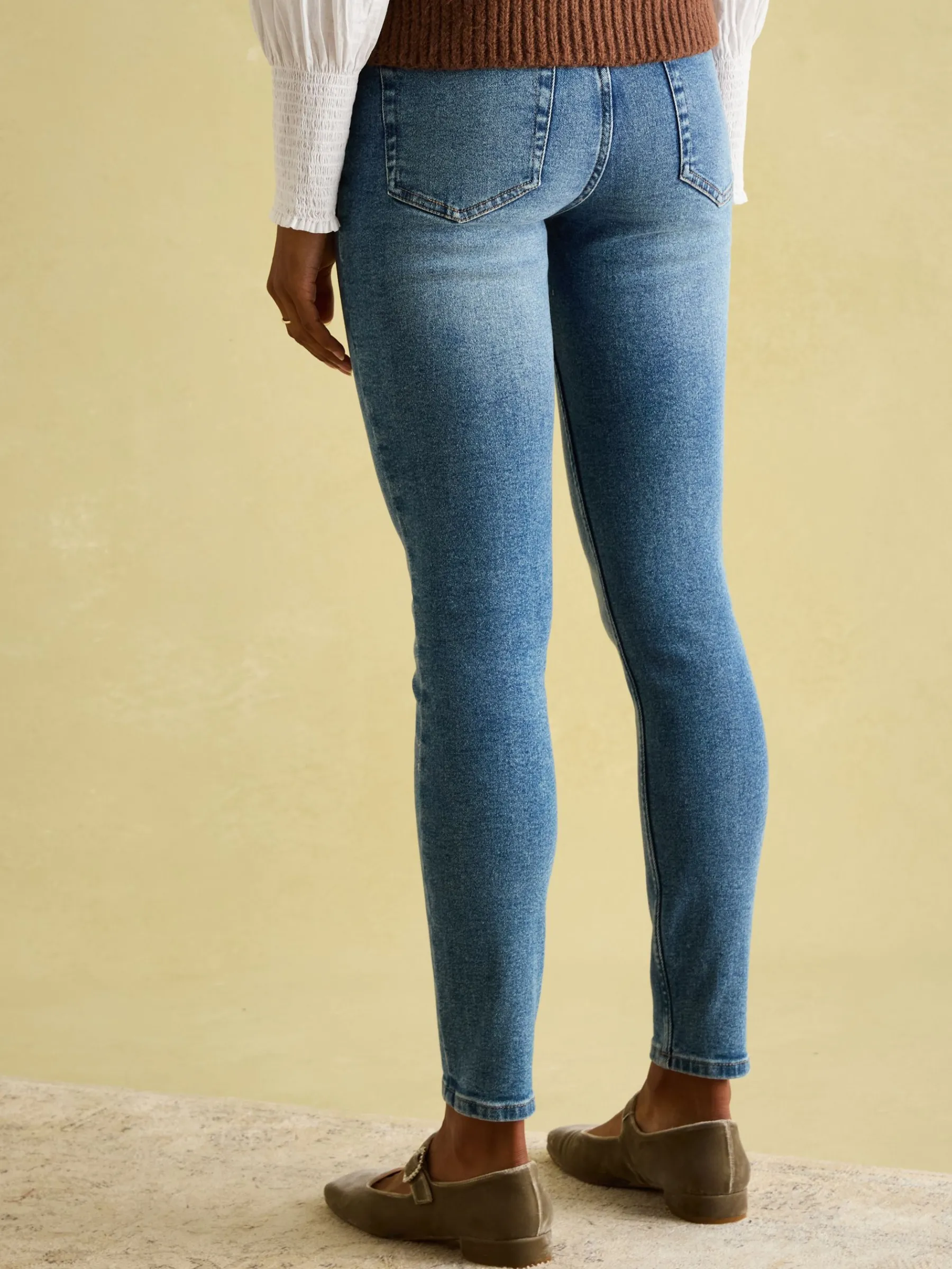 Mid Blue Skinny Fit Jeans<Joules New