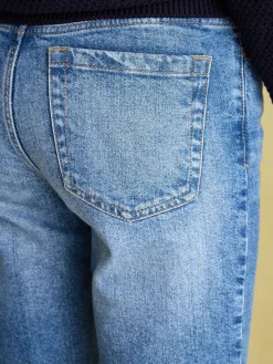 Mid Blue Straight Fit Jeans<Joules Discount