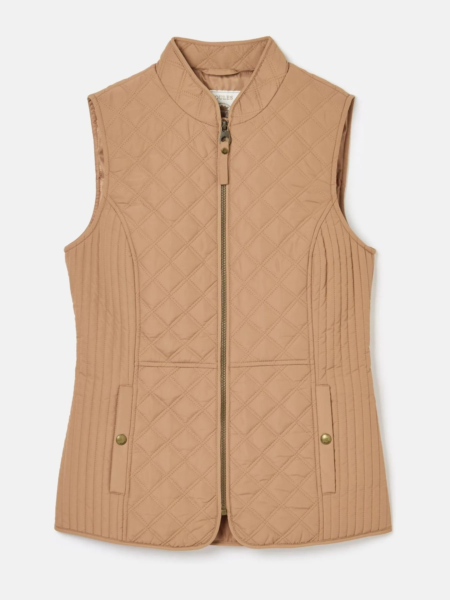 Minx Showerproof Diamond Quilted Gilet<Joules Best