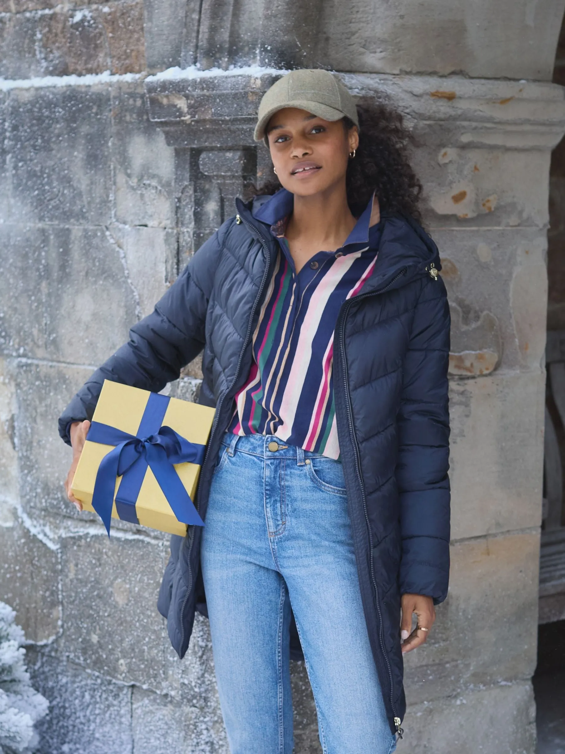 Moorsdale Mid Length Showerproof Padded Coat<Joules New