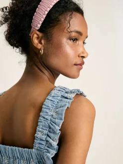Nadia Broderie Sun Dress<Joules