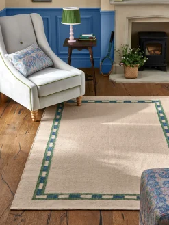 Mannington Jute Border Rug<Joules Sale
