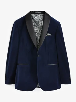 Slim Fit Velvet Blazer<Joules Hot