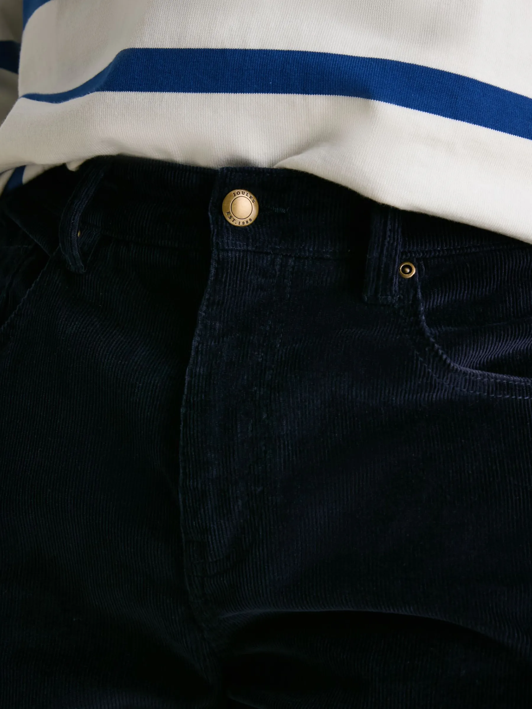 Straight Leg Corduroy Trousers<Joules Online