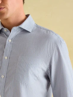 Navy Stripe Cotton Shirt<Joules Discount
