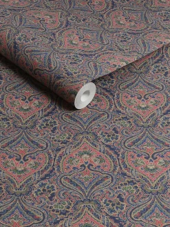 Opulent Paisley Print 10M Wallpaper<Joules Clearance