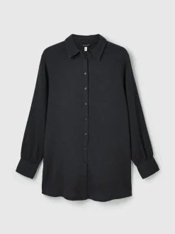 Nell Button Through Cotton Shirt<Joules Hot