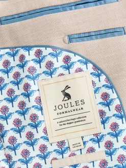 Slim Textured Suit Jacket<Joules