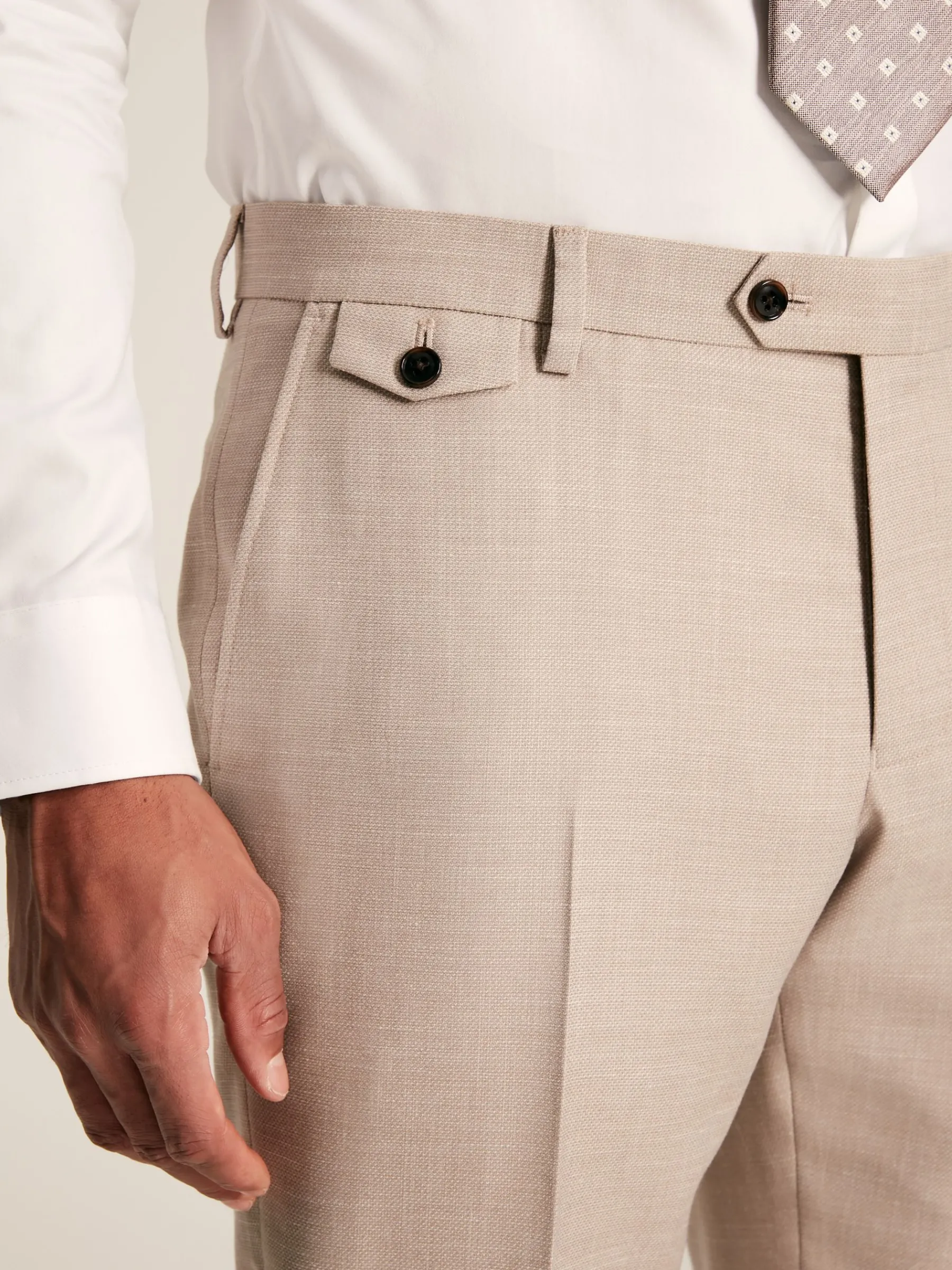 Slim Textured Suit Trousers<Joules Online